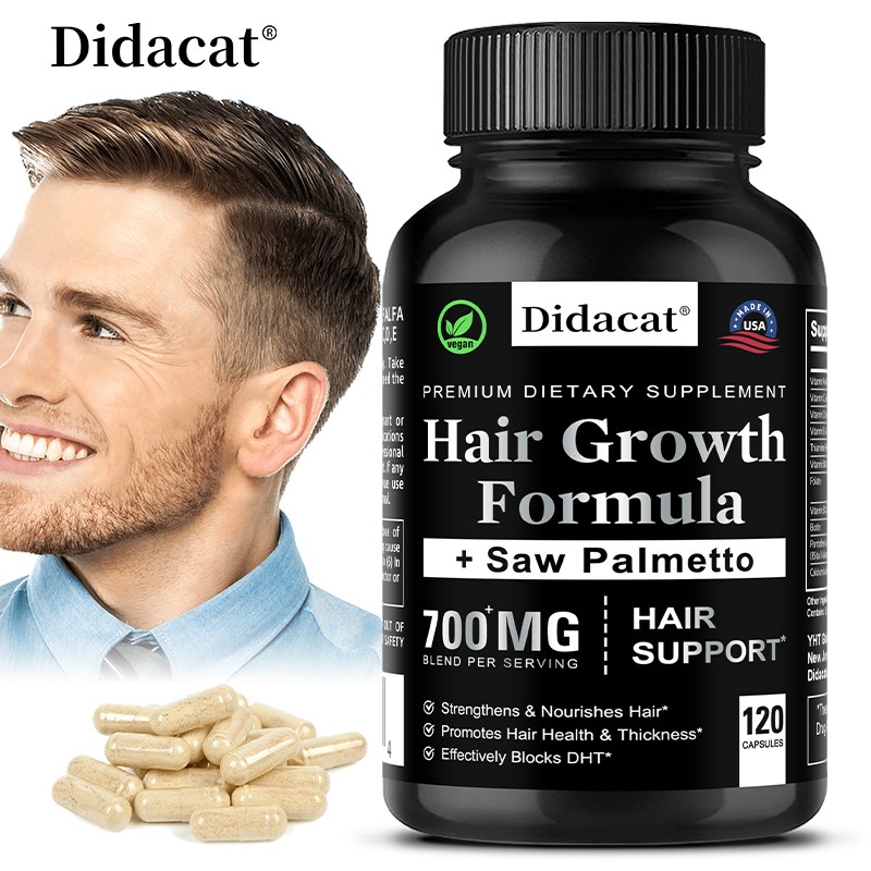 Hair Growth Supplement Protects Against Hair Root Health Issues 120 Pills US