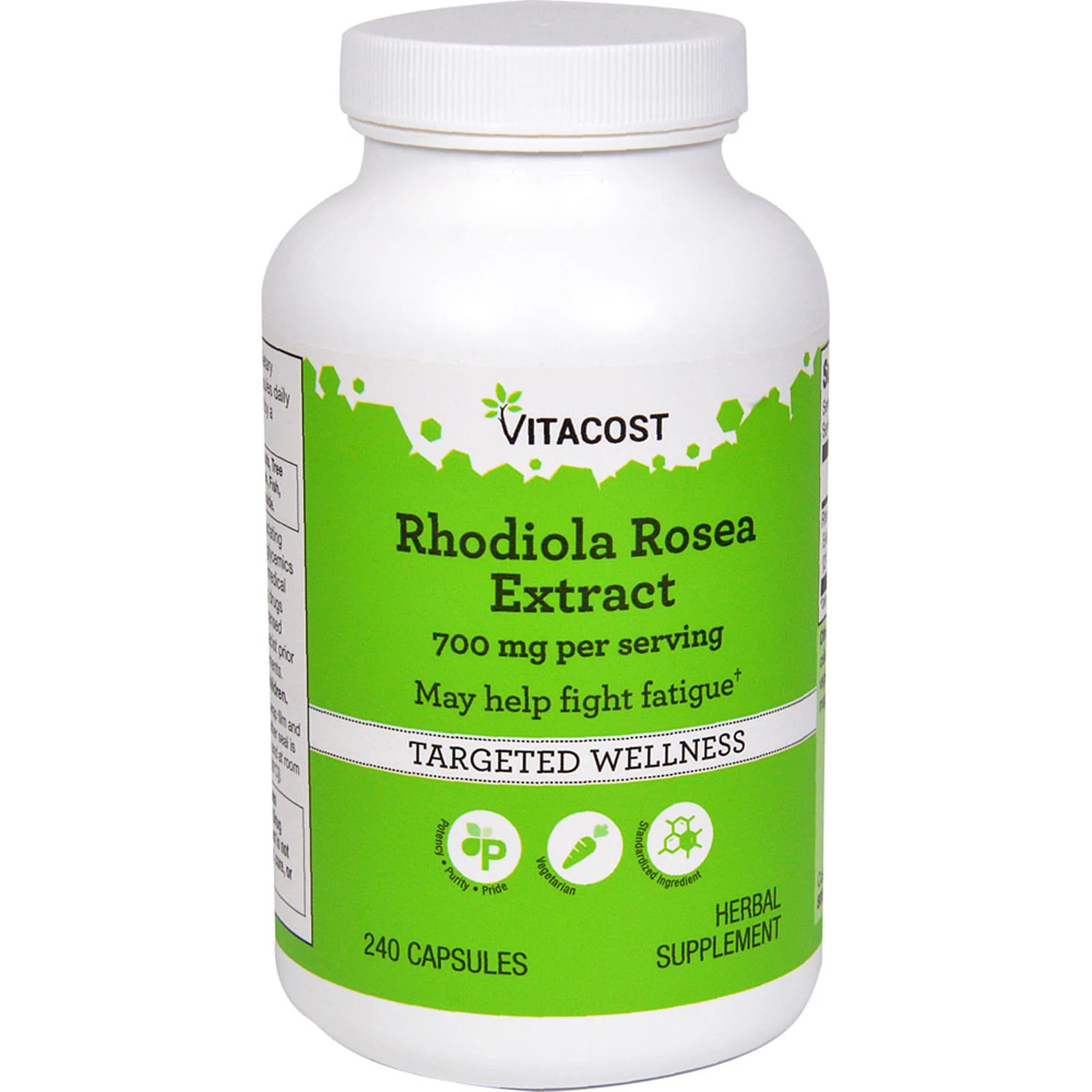 2 X Vitacost, Rhodiola Rosea Extract, 240 Capsules (350 mg per Capsule)