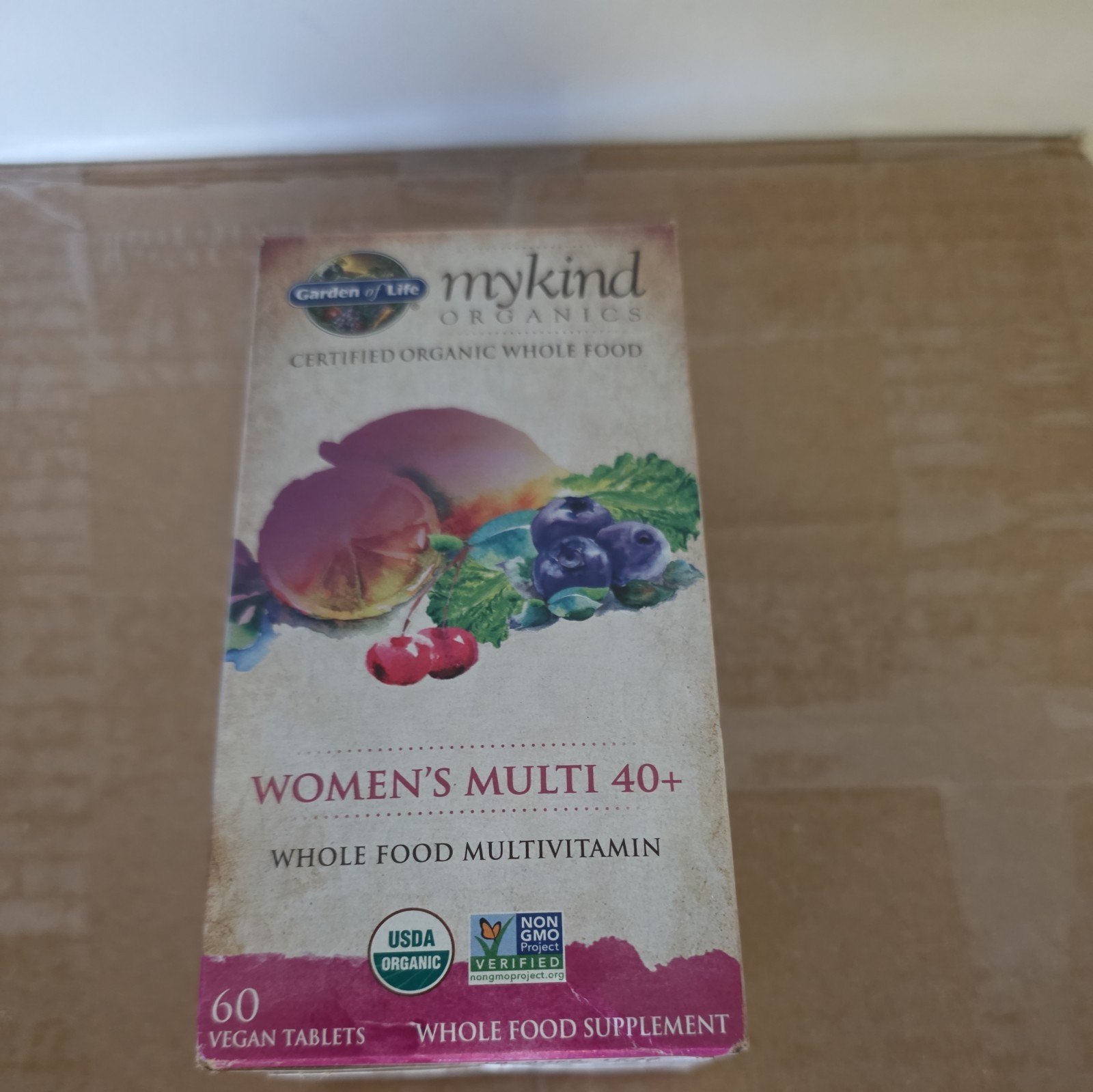 Garden of Life Organics Women’s 40+ Multivitamin 60 Tablets EXP 01/2026
