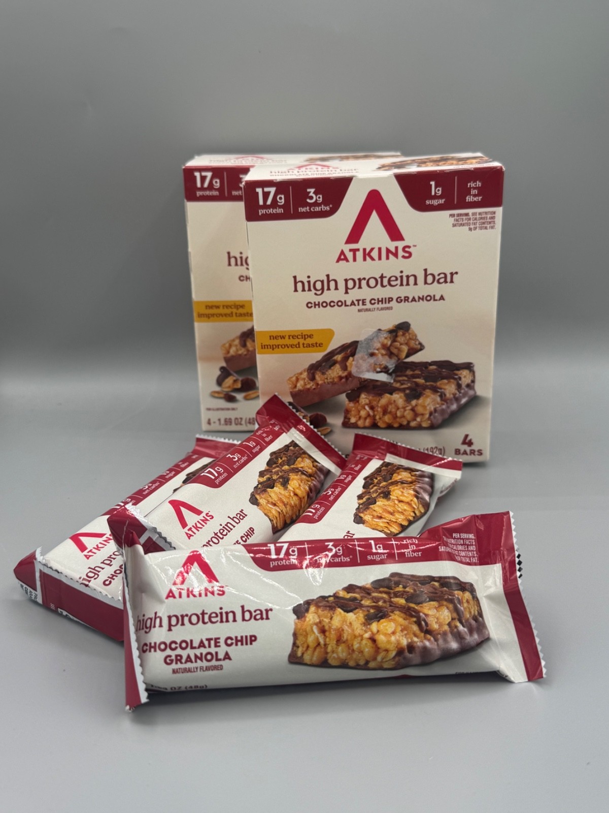 50 ASSORTED Atkins High Protein MEAL/TREAT/SNACK BARS