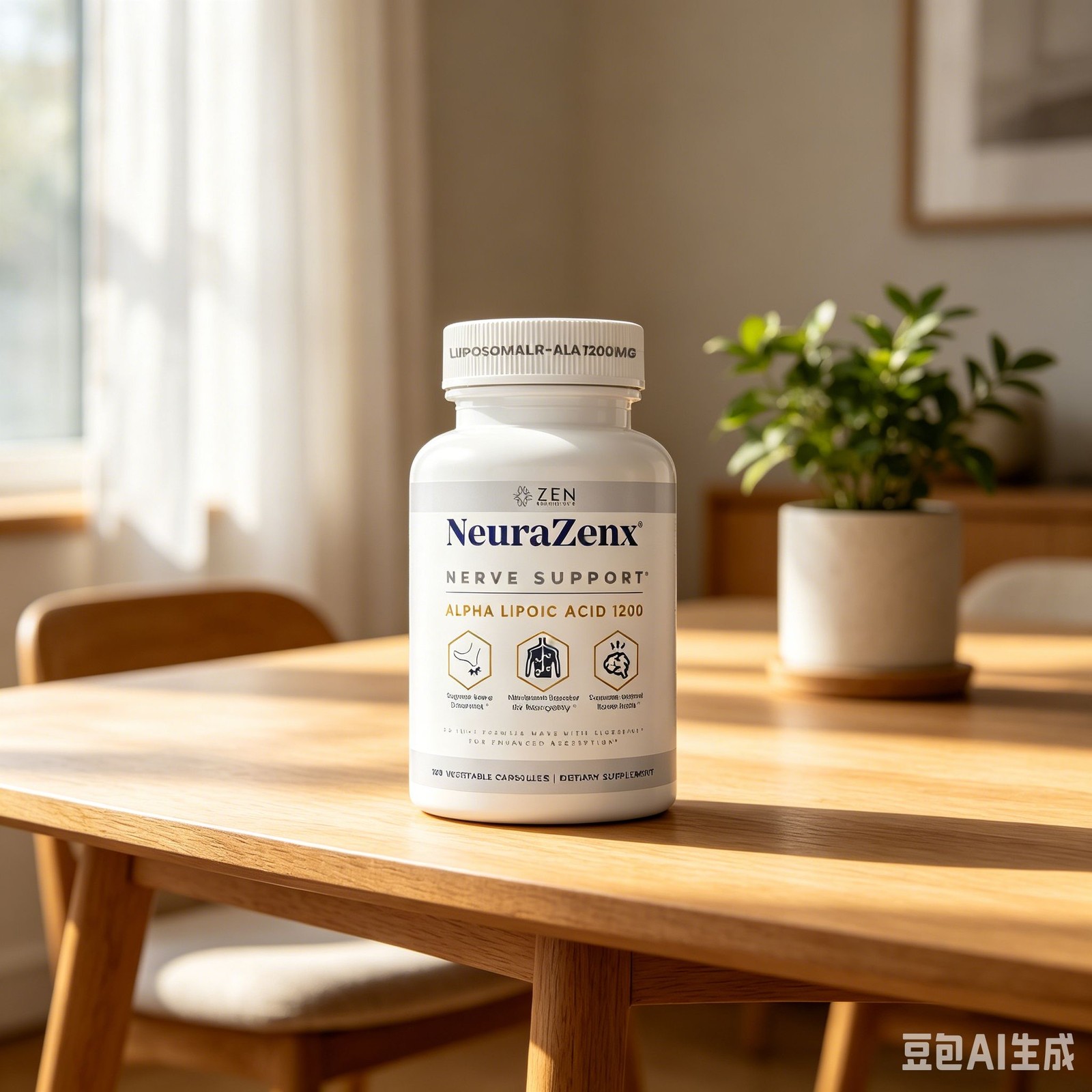 Neurazenx with R-ALA delivery ~ 1200mg ~ 120 Pills ~ Recent Matrix complimentary