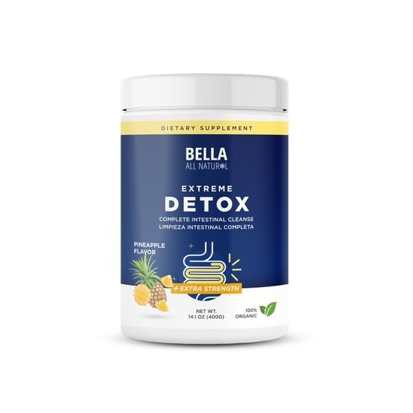 HOT-Bella All Natural Extreme Detox Powder Pineapple