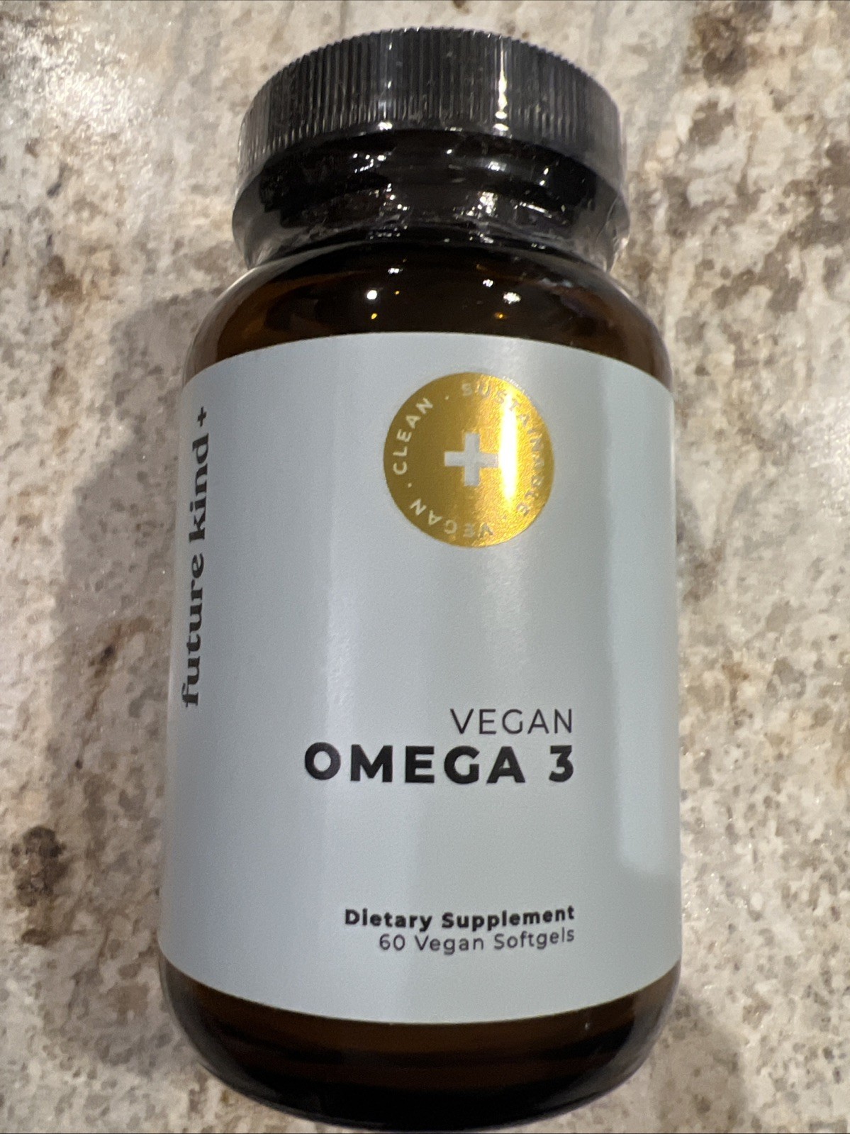 future kind + Vegan Omega 3 -60 Softgels Exp:10/27 (1 Pack) 💚New