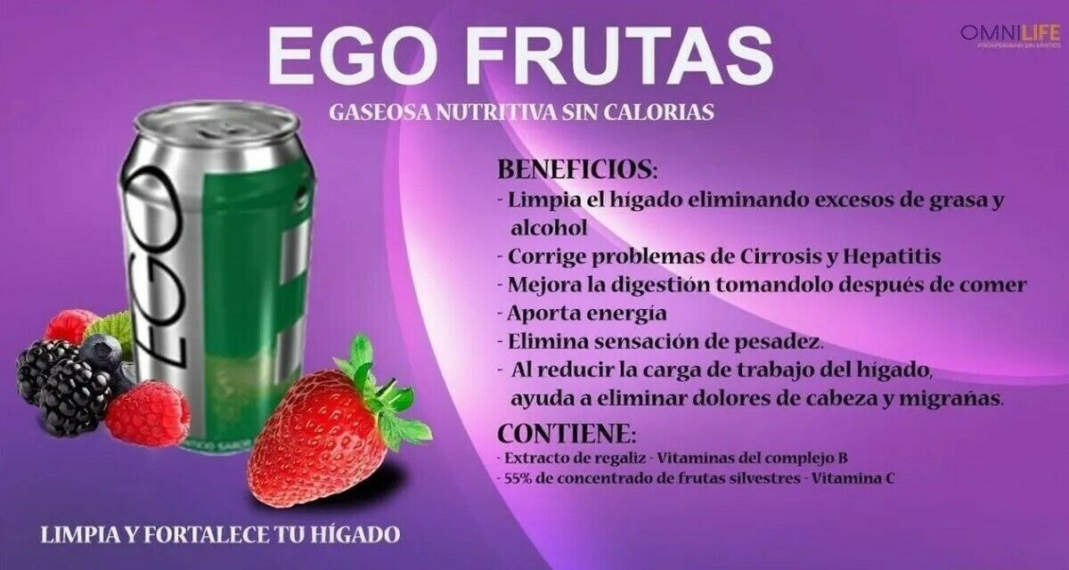 EGO FRUTAS CAN 24PACK 12 FL Oz (355ml)