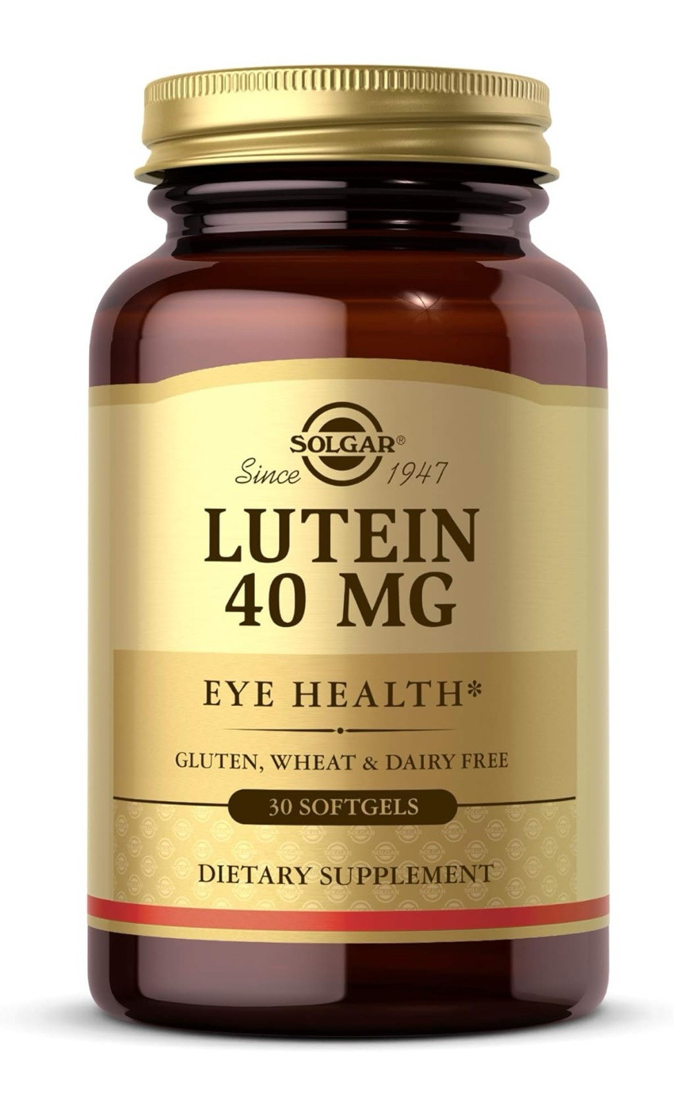 Solgar Lutein 40mg 30 Softgels