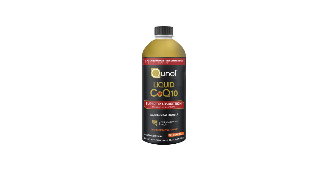Qunol Liquid CoQ10 100 mg., 30.4 Ounces