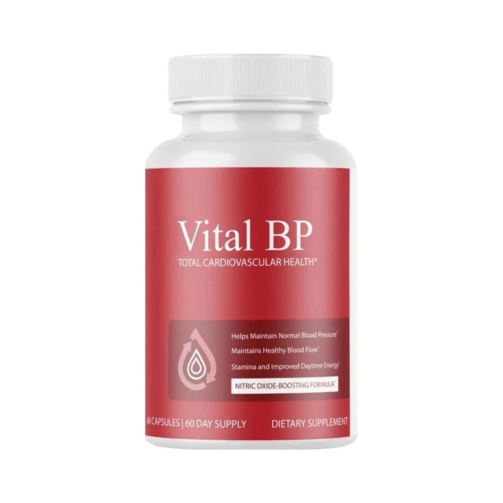 Vital BP-Total Cardiovascular Health, Support Blood Flow -60 Capsules, Pack of 2