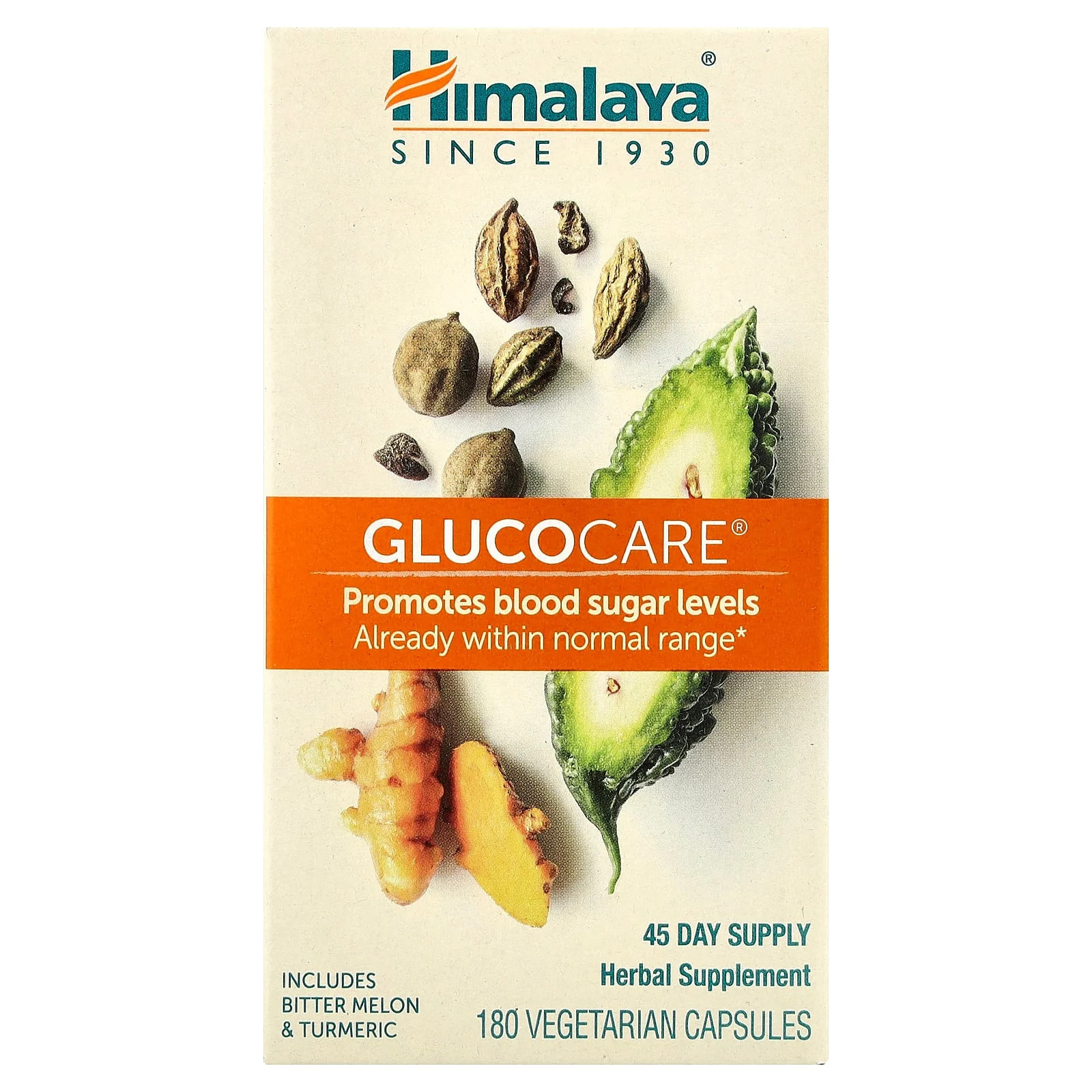 2 X Himalaya, GlucoCare�, 180 Vegetarian Capsules