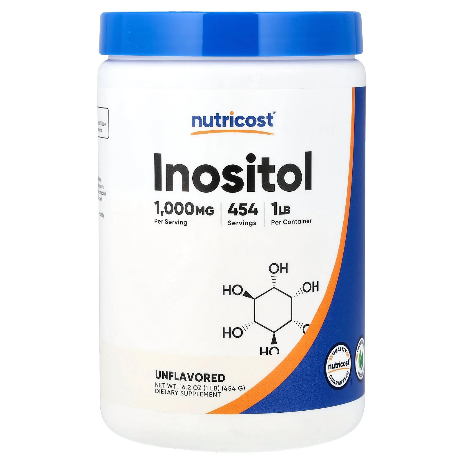 2 X Nutricost, Inositol, Unflavored, 16.2 oz (454 g)