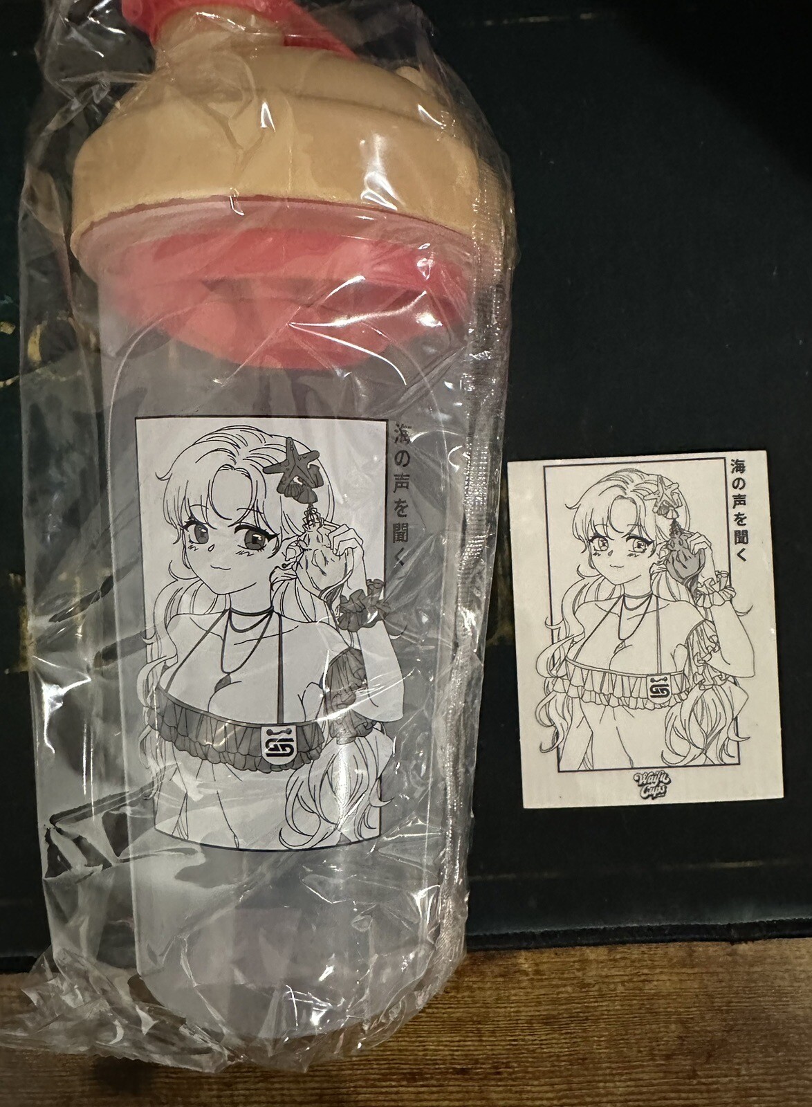 GamerSupps GG Waifu Cup S4.9: Shell Phone + Vinyl sticker (open to offers)