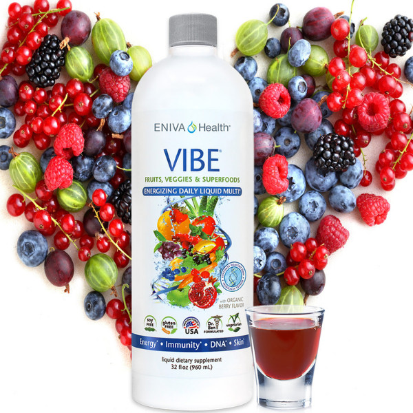 Eniva VIBE Fruit & Veggie Superfoods Liquid Multi 1 Bottle (32 servings)