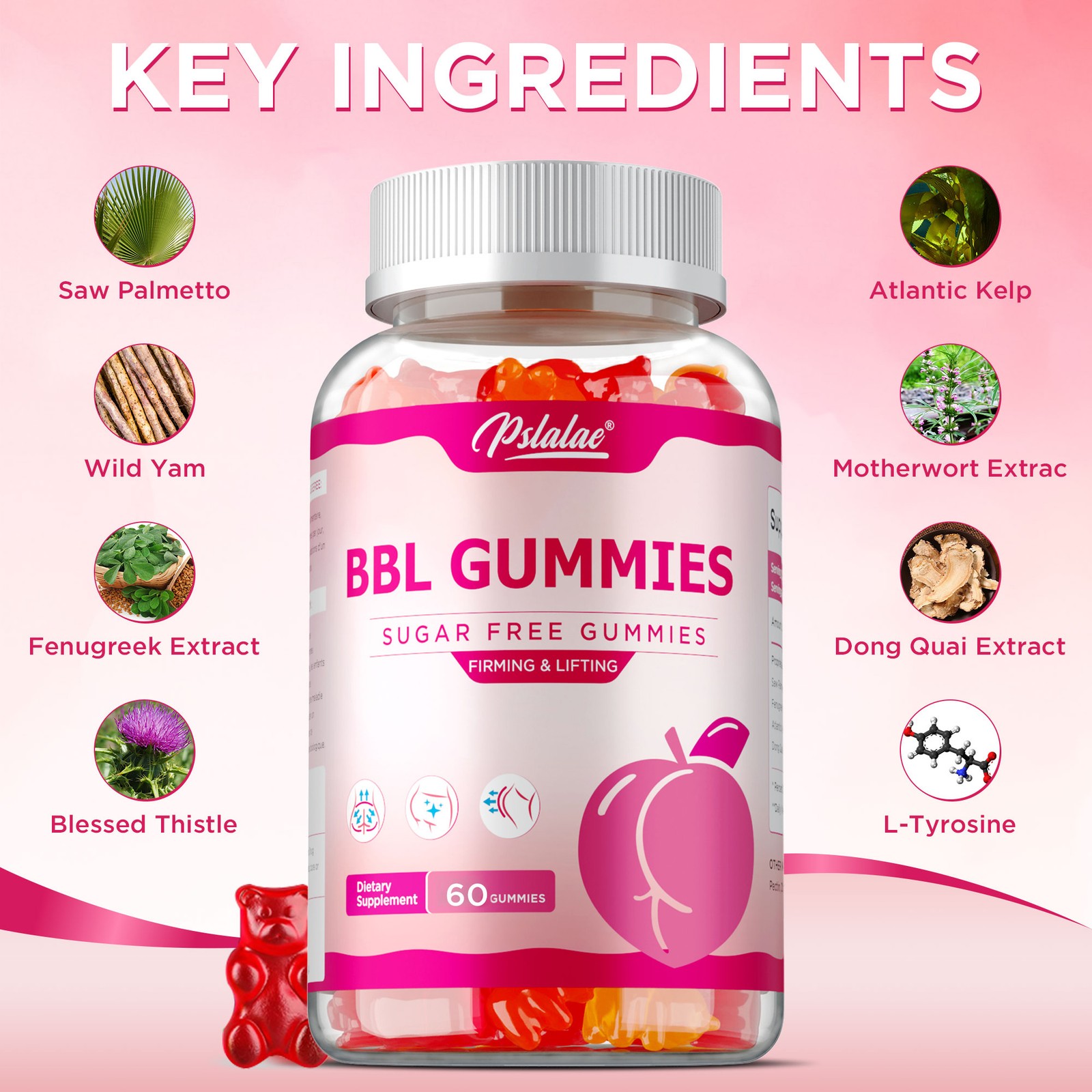 BBL Gummies – Promote Buttocks Growth and Development, Shape Buttocks Curves