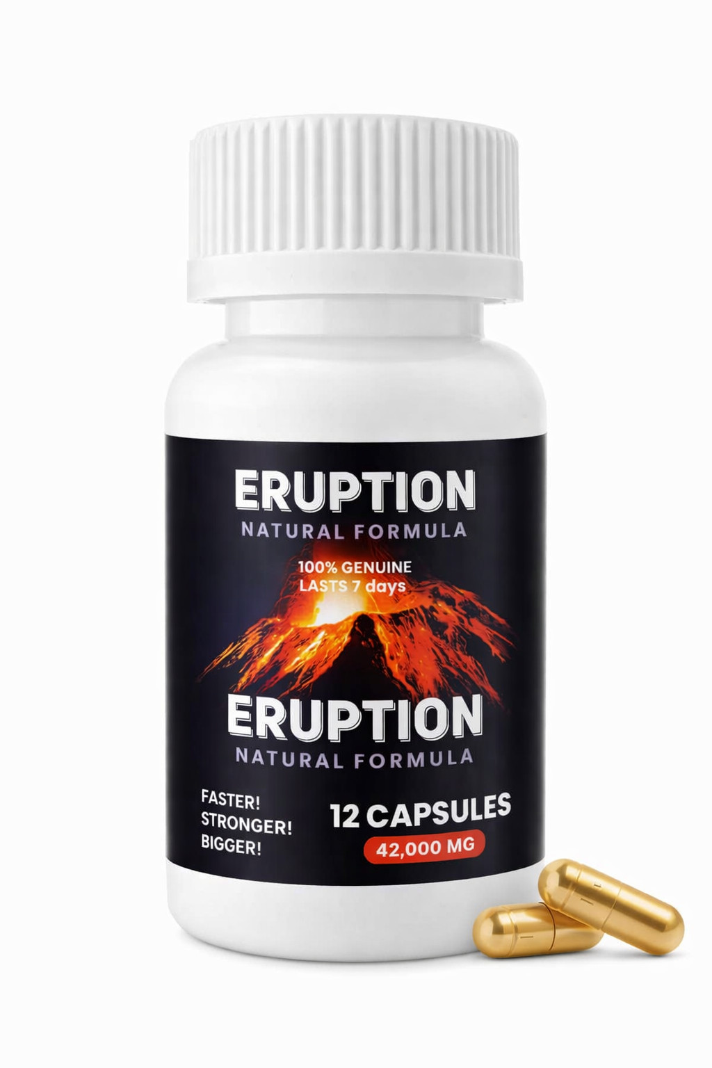 ERUPTION – Male Performance Support – Boost Stamina, Size, Stamina & Vitality