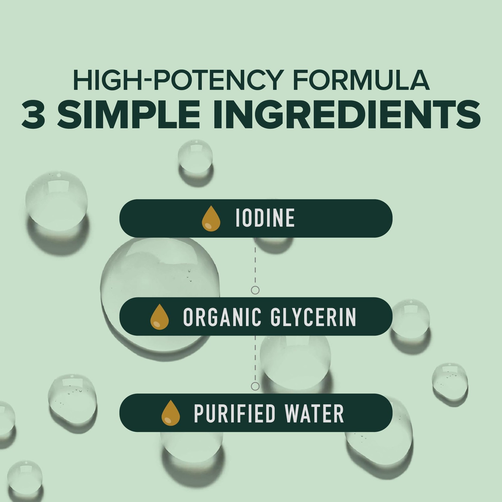 Organic Iodine Liquid for Thyroid Support | Nascent 2 Fl Oz (Pack of 1)