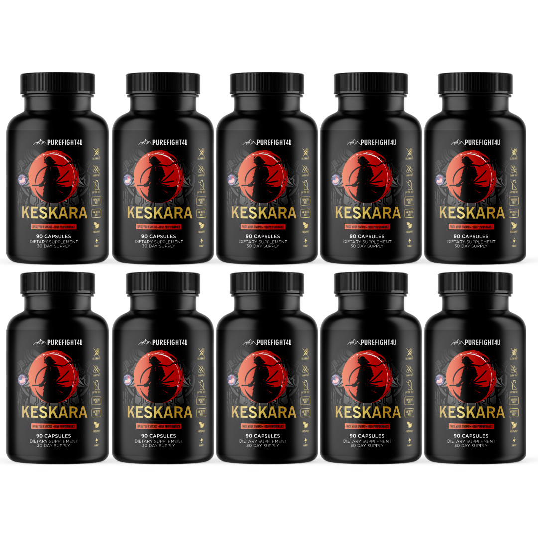 Keskara Raise Your Sword Male High Performance Supplement 90 Capsules 10 Bottles