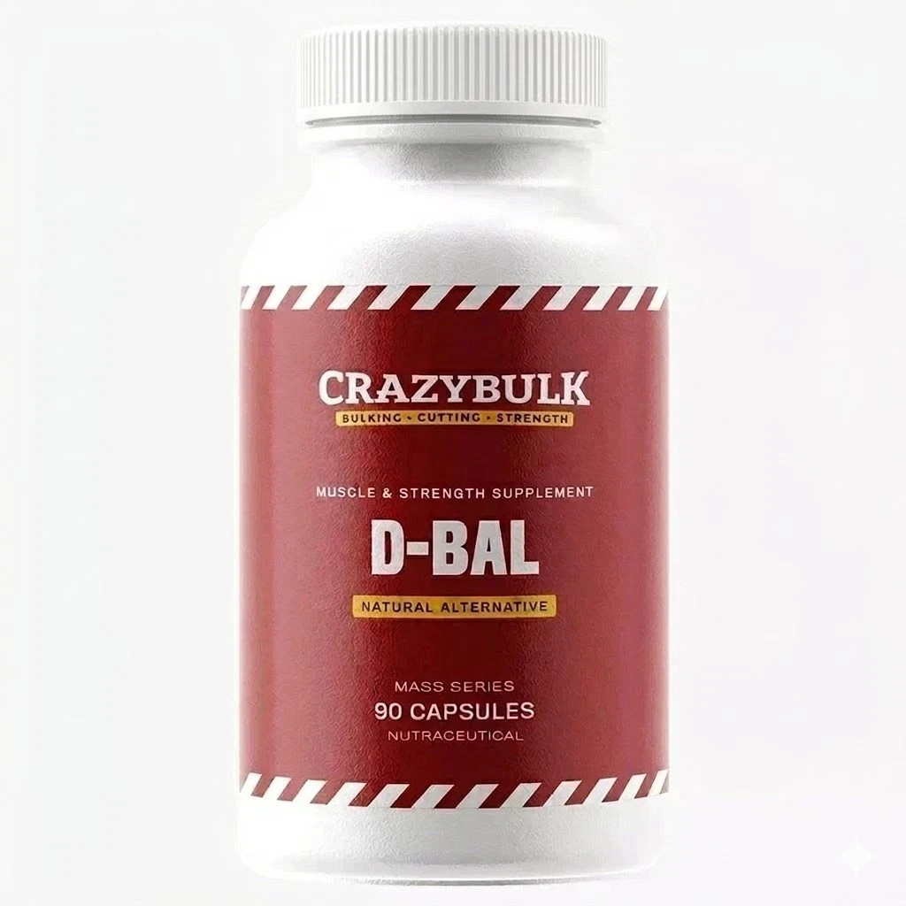 Best Supplement for Muscle Gains Crazy Bulk D BAL 90Caps Pack of 5