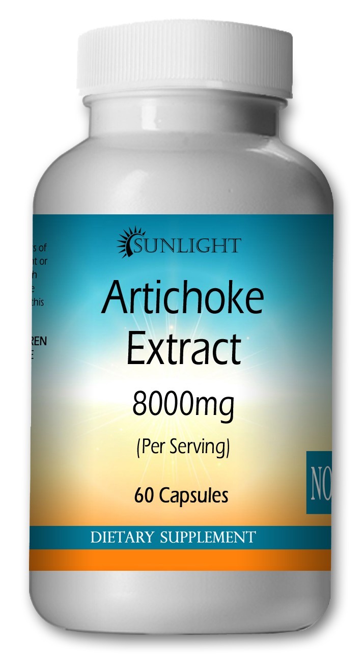 Artichoke Extract 8000mg Weight Loss and Liver Support 60 Caps