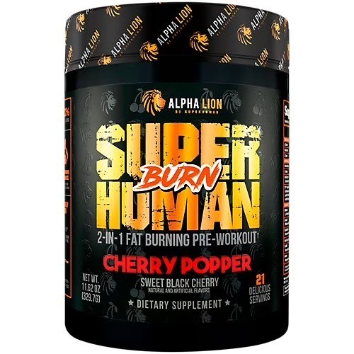 ALPHA LION SUPERHUMAN BURN 2-in-1 Fat Burning Pre-Workout Performance 21 Serving