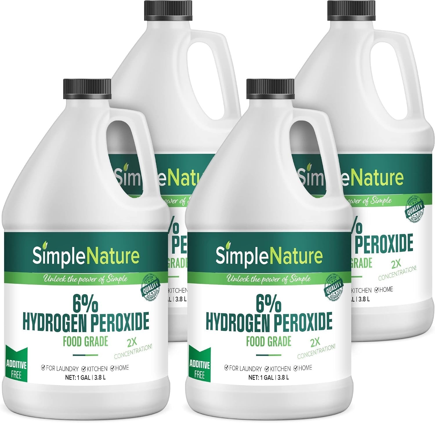 Multi-Purpose Hydrogen Peroxide Solution – 4 Gal – Unscented