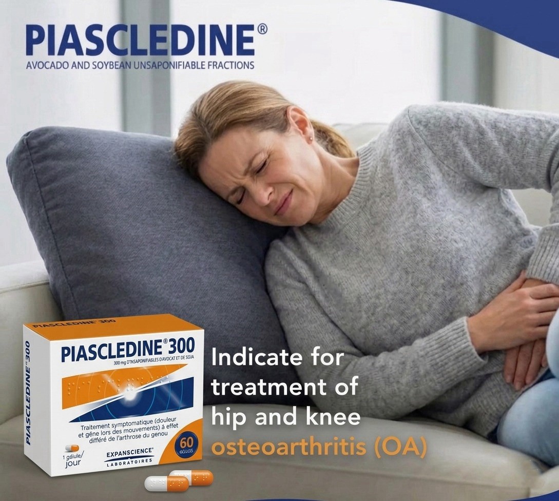 Piascledine 300 mg 60 Units Made In France