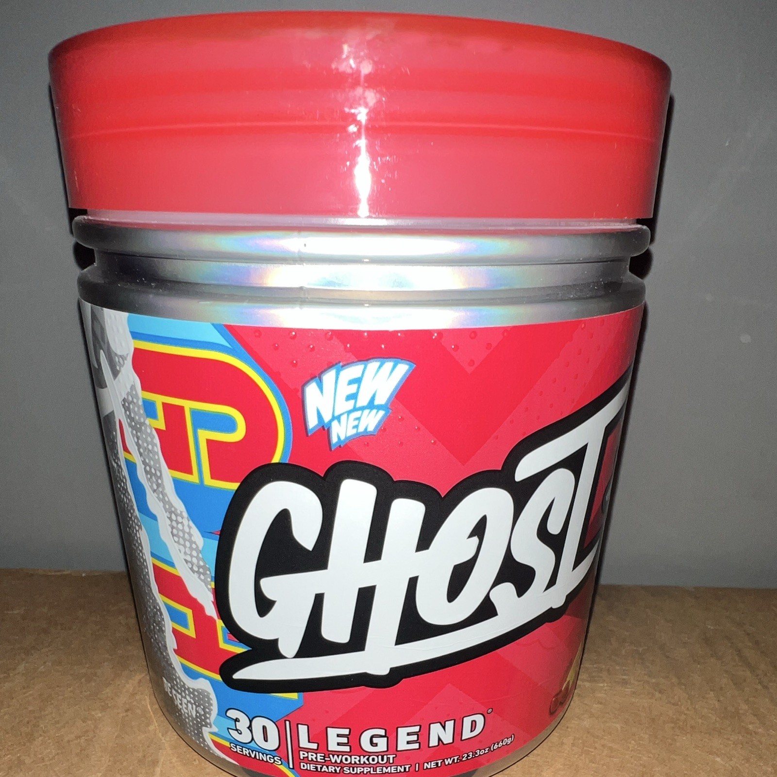 GHOST Legend Pre-Workout Powder Energy Support Gym & Training 30 Serv 23.3 oz