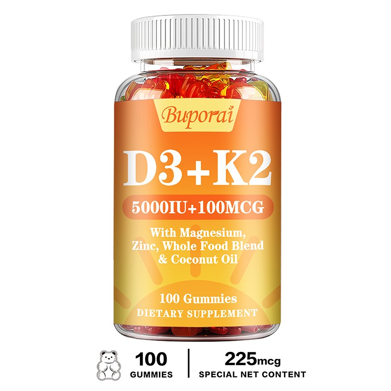 Vitamin D3 + K2 – Magnesium,Zinc – Promote Bone Health and Improve Sleep Quality