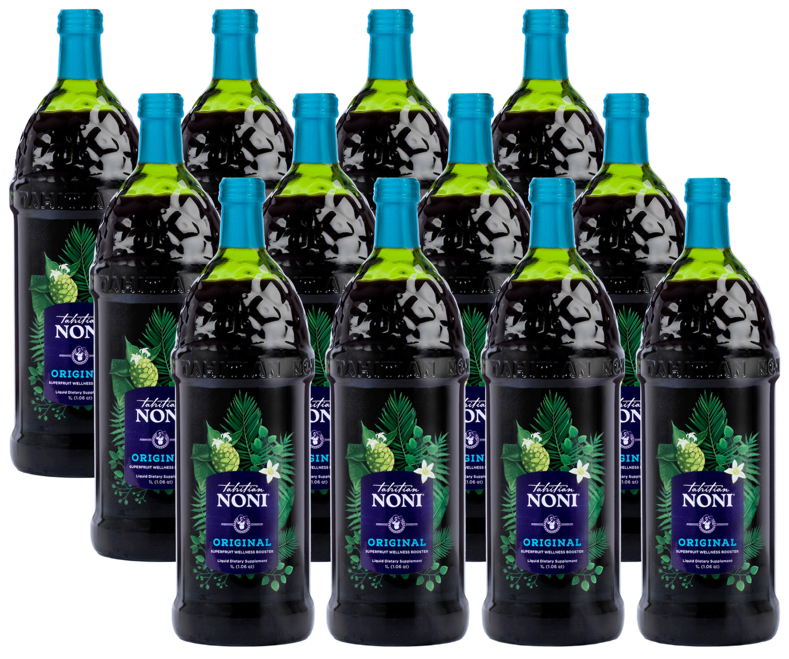TAHITIAN NONI ® Juice – By Morinda – *Brand New 12 Bottle Pack (1L each 3 Cases)