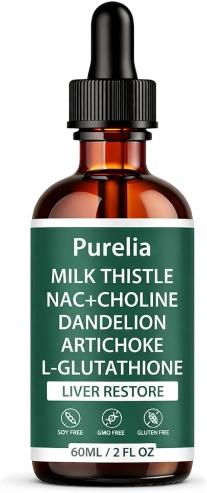 Purelia Liver Restore – Complete Support Supplement 2 Fl Oz (Pack of 1)