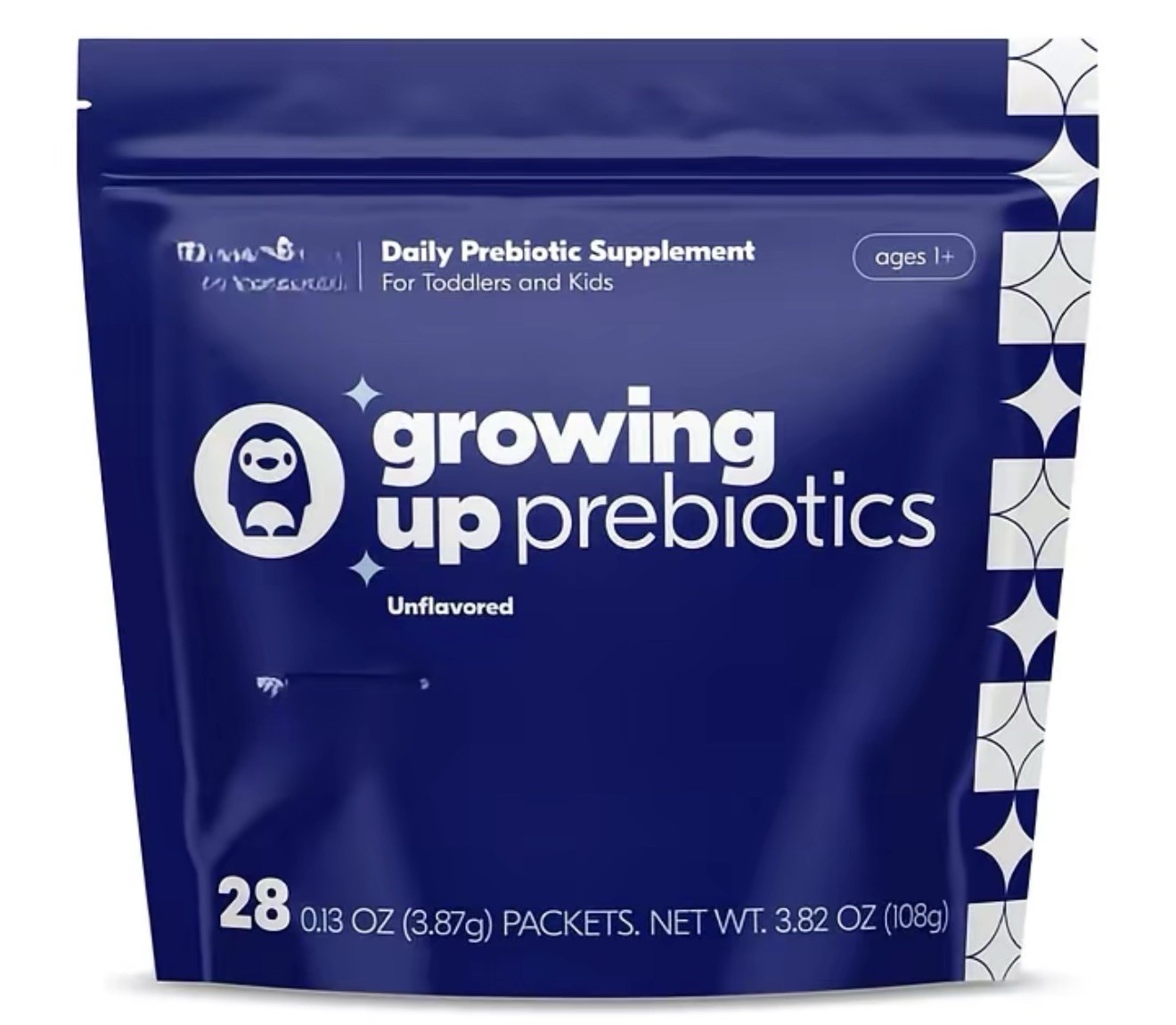 Kids, Growing Up Prebiotics, Ages 1+, Unflavored, 28 Packets, 0.13 oz (3.87 g)