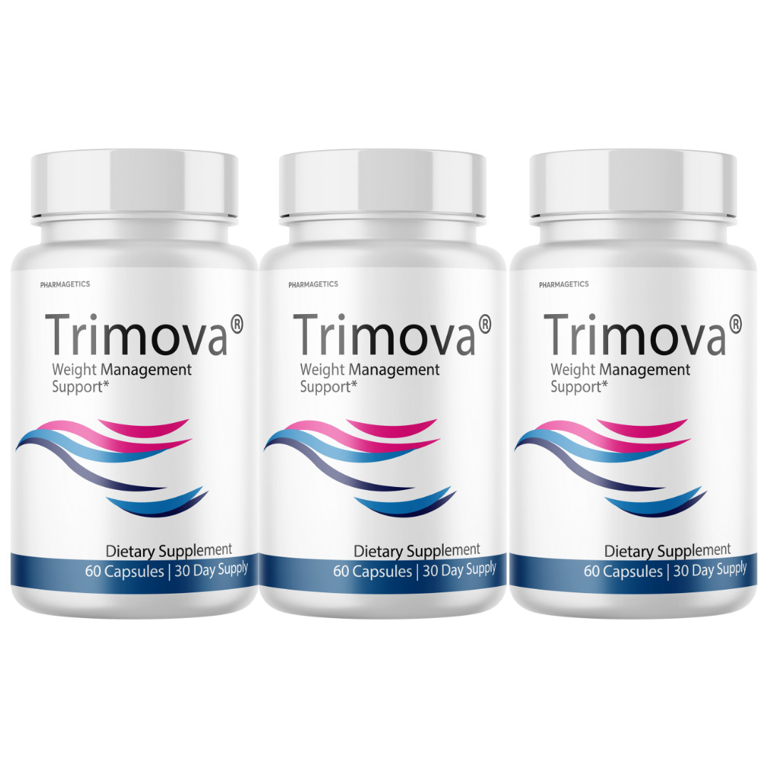 Trimova Metabolism -Effective Weight Management for Men & Women – 3 Bottles